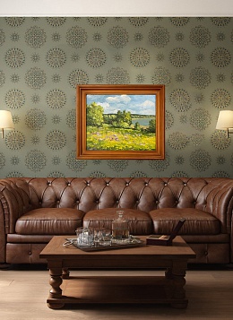 Картина "На берегу Обского моря", Е. Виноградова. 2000-е гг.