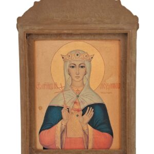 Икона святой мученицы "Людмилы Чешской" 223В/5