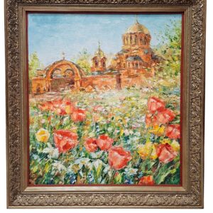 Картина "Собор Александра Невского" Е. Баранов Б/н