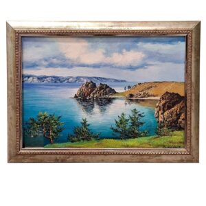 Картина "Мыс Бурхан г. Иркутск" Е. Распутина 217В/14